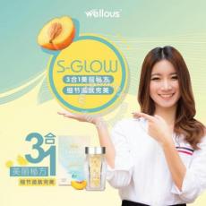 Wellous S-Glow 31 ++ S Glow ibling SGlow 100% Ori Set of 2 Packs ( 60 Tablets / Bottle )ûкӡ롿60